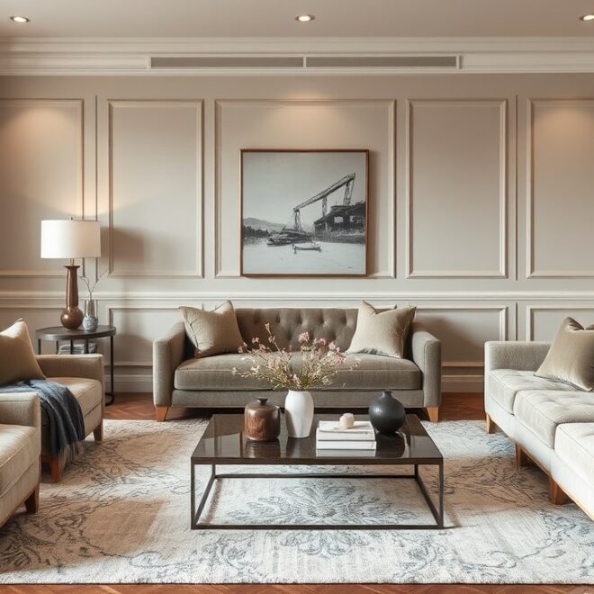 19 Elegant Greige Living Room Inspirations for Neutral Sophistication (#12 Will Impress You!)