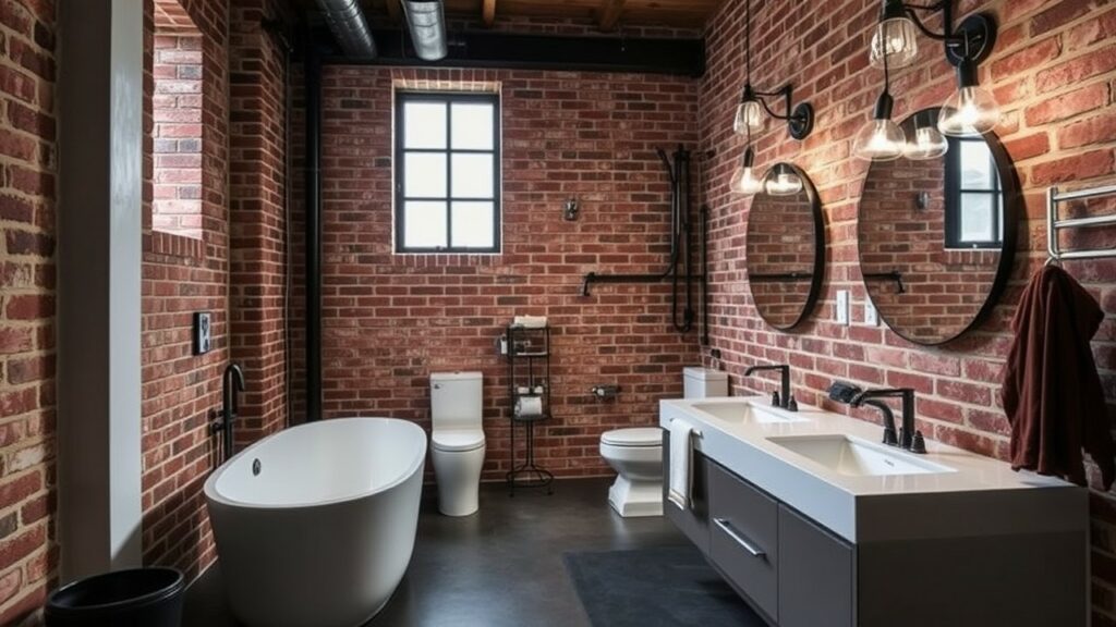 19 Loft-Style Luxury Bathroom Design Ideas