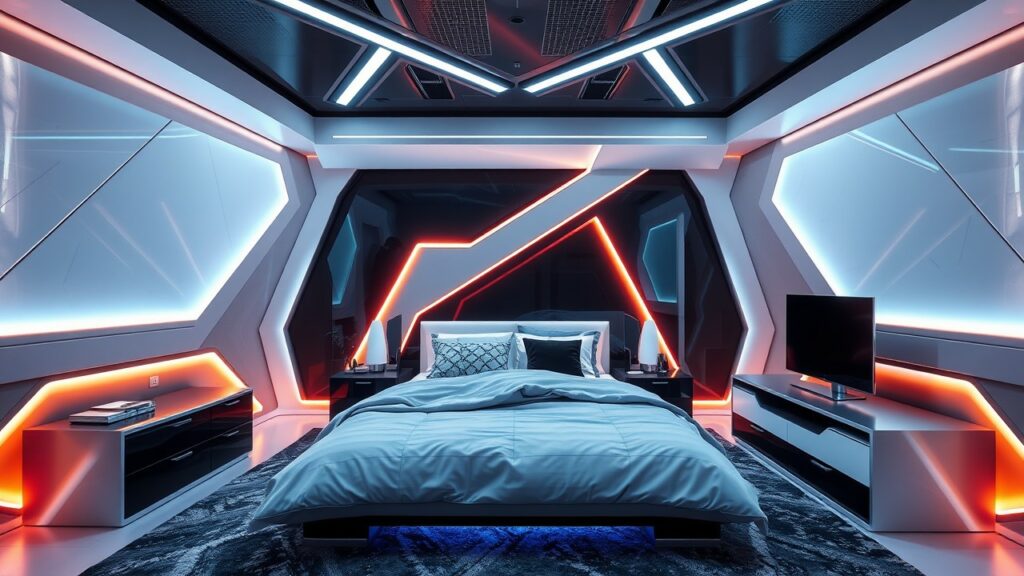 19 Luxury Futuristic Bedroom Inspirations