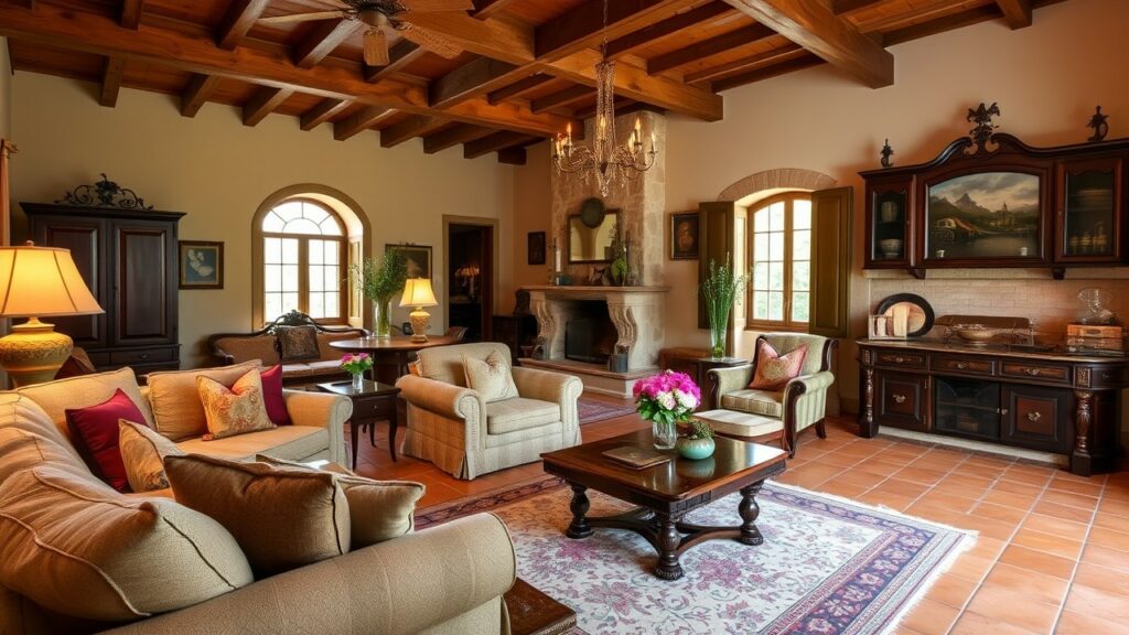 19 Tuscan Villa Luxury Living Room Concepts