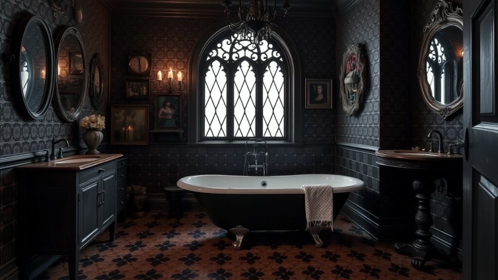 19 Victorian Gothic Luxury Bathroom Inspirations