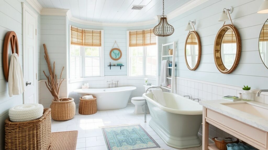 20 Coastal Retreat Luxury Bathroom Design Ideas