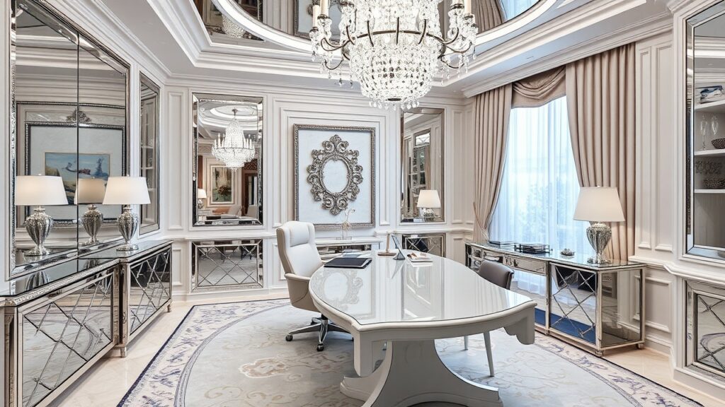 20 Diamond-Encrusted Luxury Home Office Designs