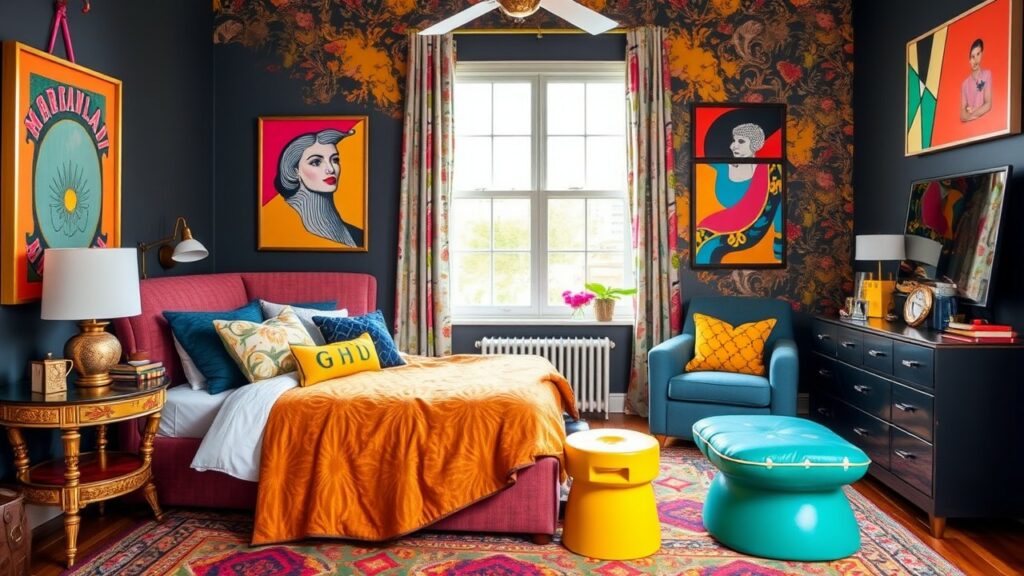 20 Eclectic Art-Inspired Luxury Bedroom Concepts