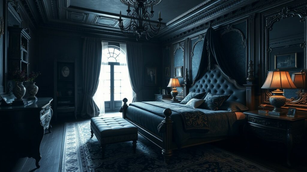 20 Gothic Elegance Luxury Bedroom Designs