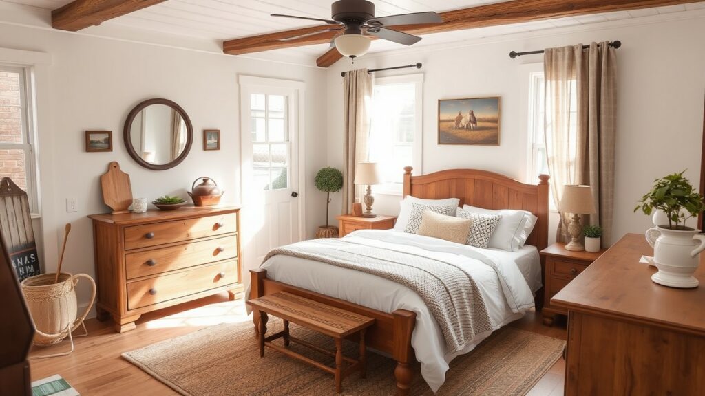 20 Luxury Farmhouse Bedroom Designs