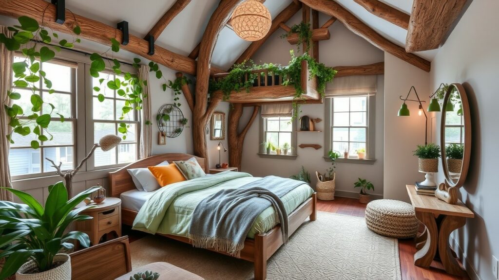 20 Luxury Treehouse Bedroom Ideas