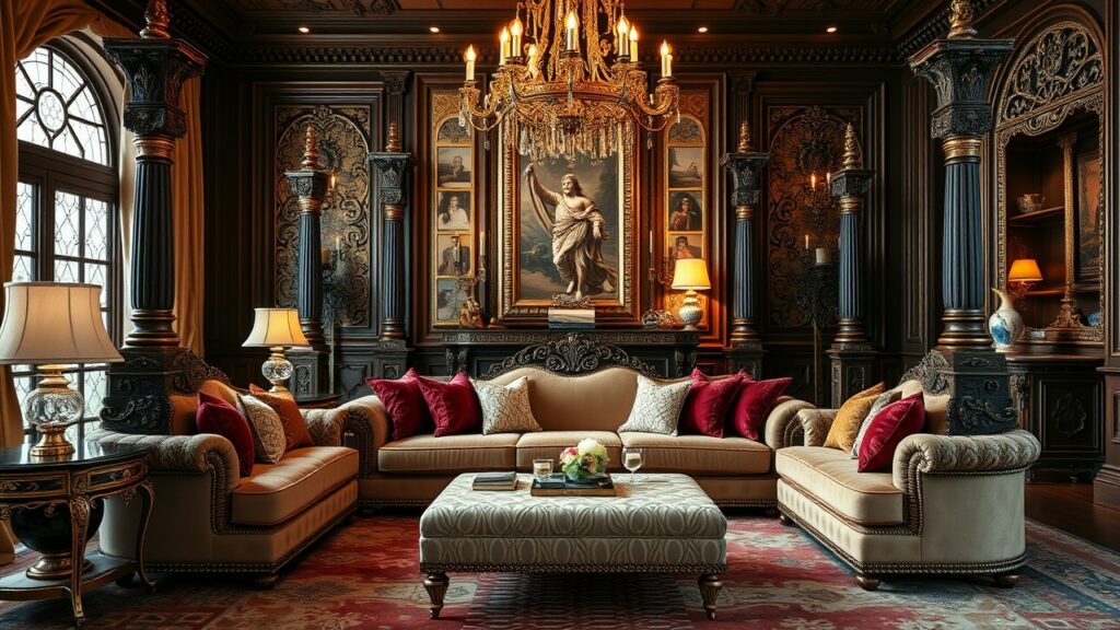 20 Majestic Four-Poster Living Room Ideas