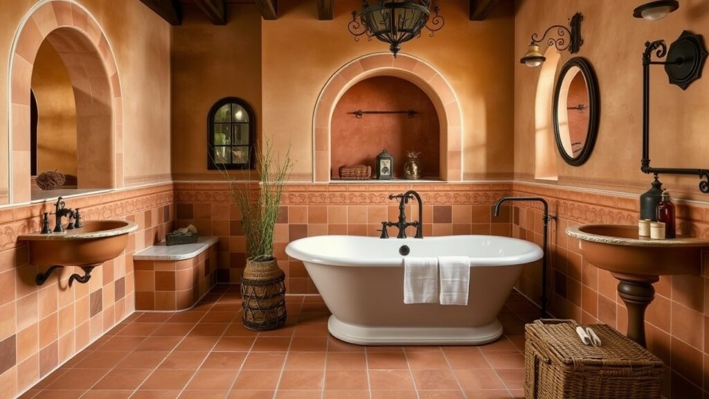 20 Mediterranean Luxury Bathroom Design Ideas