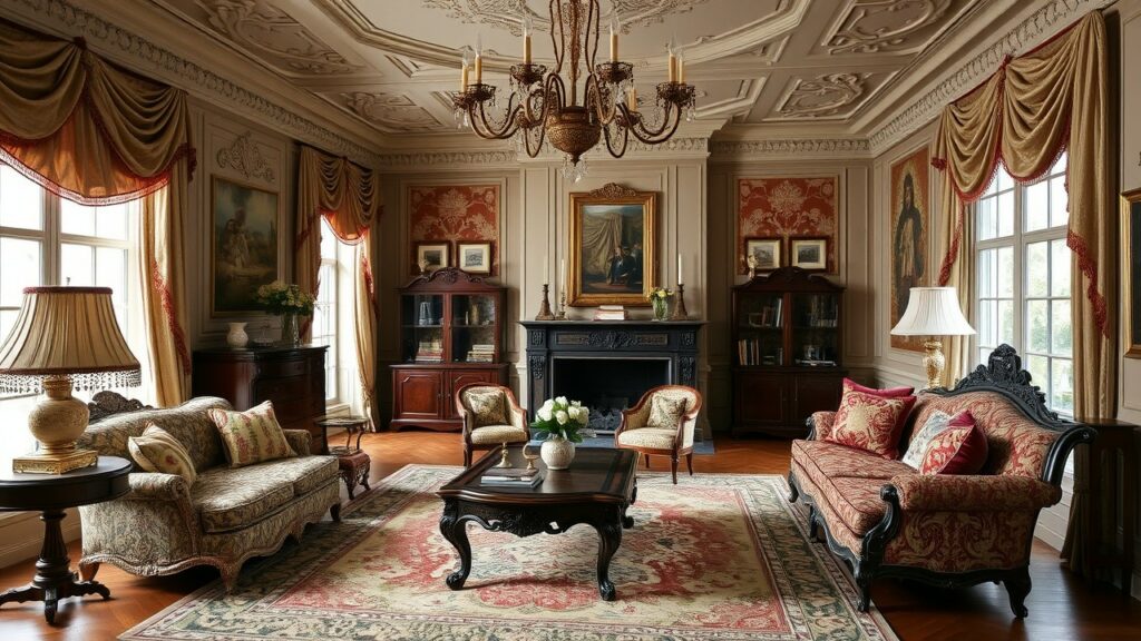 20 Victorian Luxury Living Room Inspirations