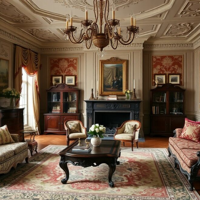 20 Timeless Victorian Luxury Living Room Ideas to Add Elegance (Don’t Miss #15!)