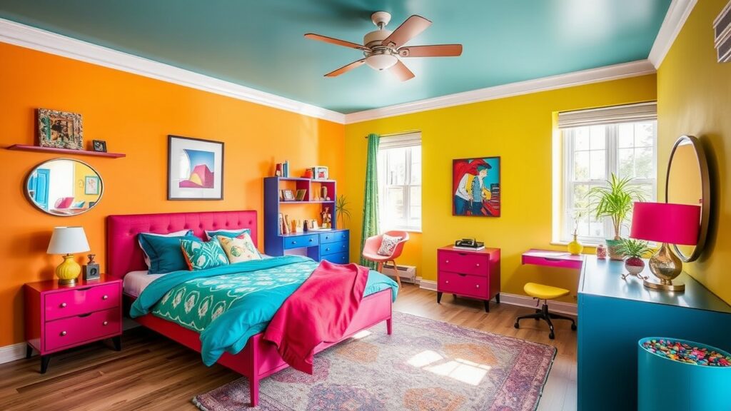 21 Bold and Colorful Luxury Bedroom Inspirations