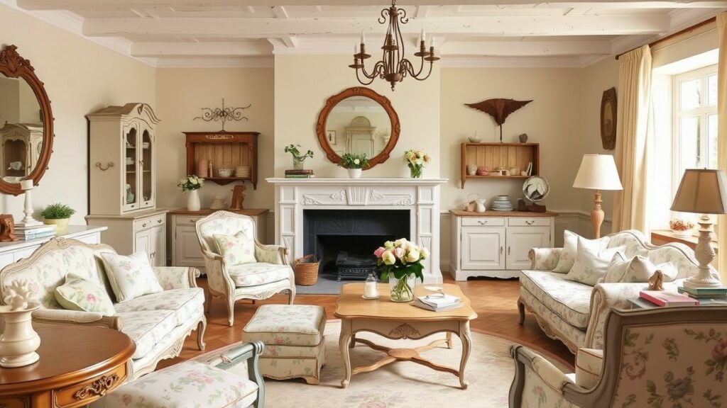 21 French Country Luxury Living Room Ideas