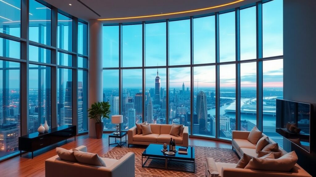 21 Skyline View Living Room Inspirations