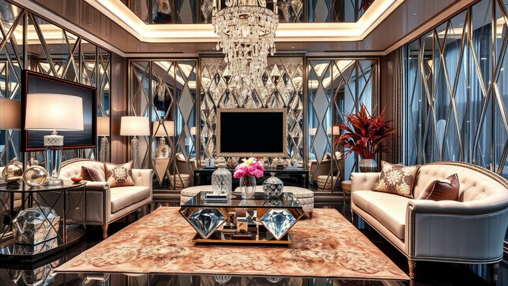 22 Diamond-Inspired Living Room Ideas