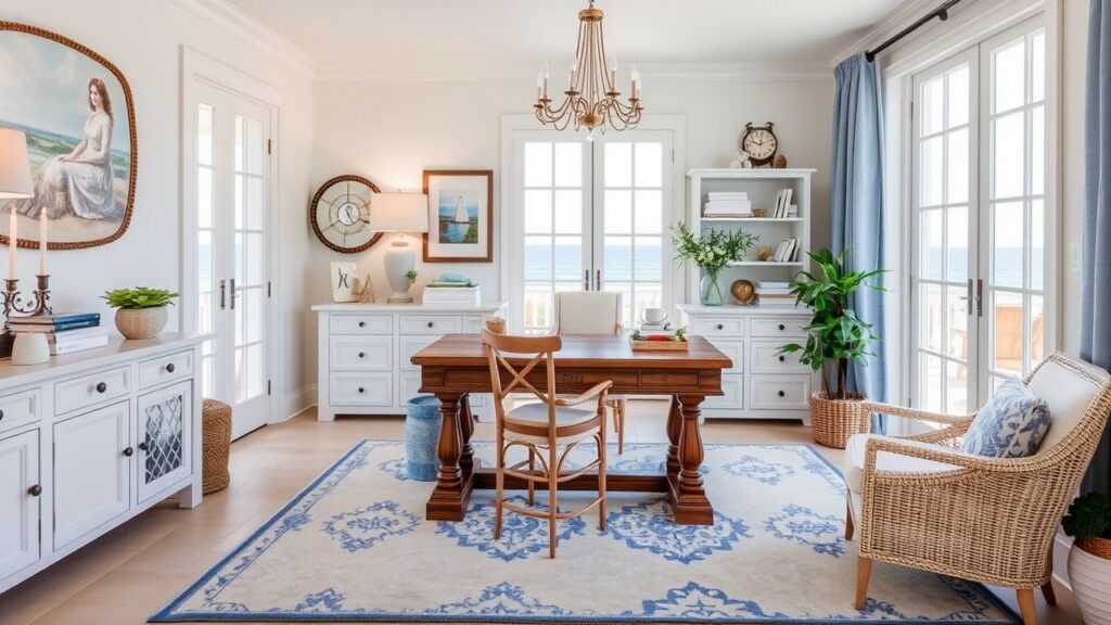 22 French Riviera Luxury Home Office Inspirations