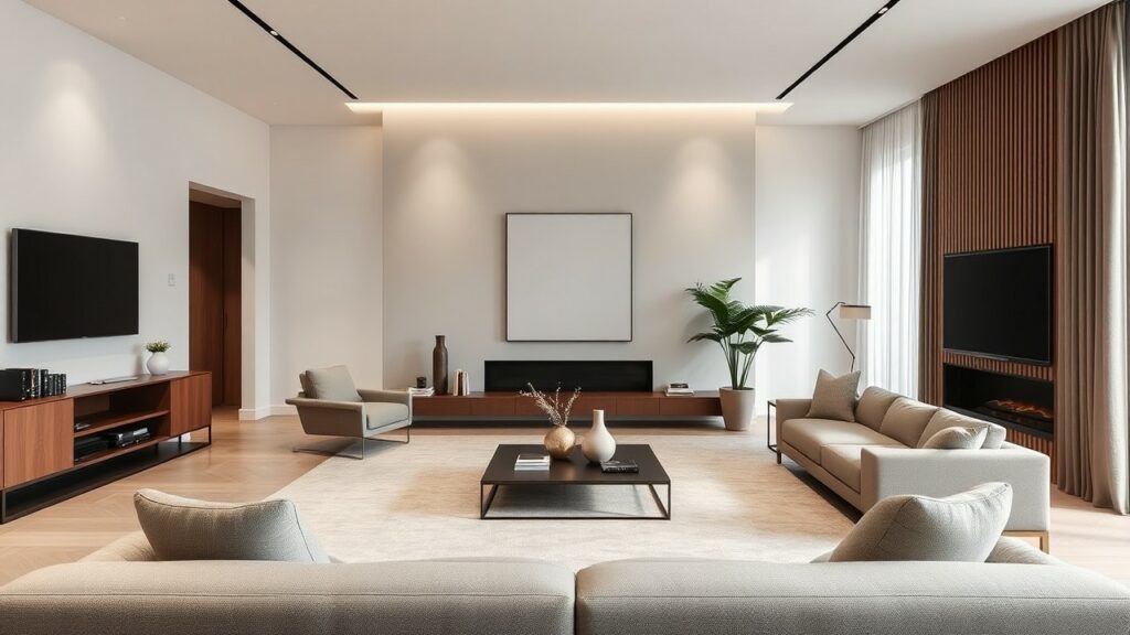 22 Minimalist Luxury Living Room Concepts